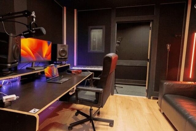 Fully equiped recording studio in Brussels