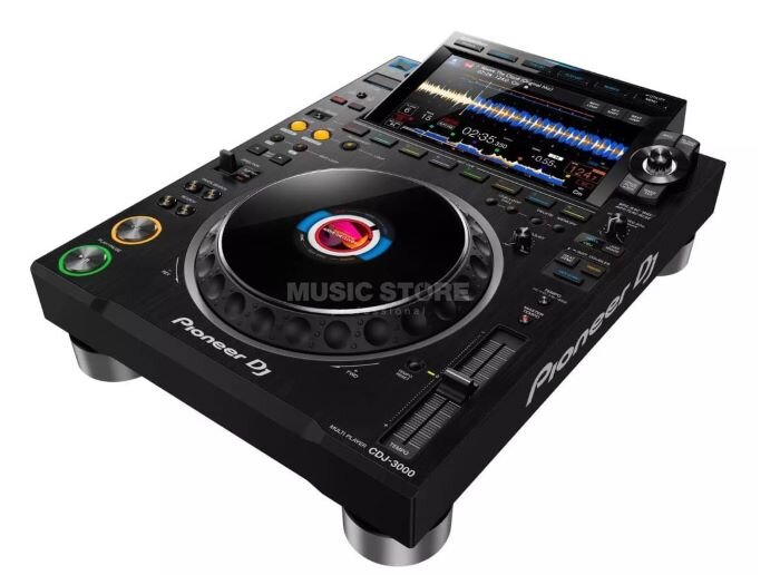 Platine Pioneer CDJ-3000 pour cours DJ, vue du dessus. | © Plug The Jack